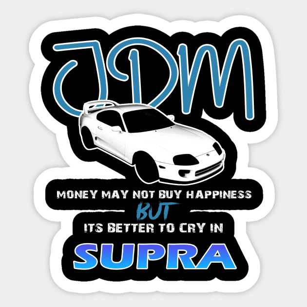 Toyota Supra mk4 Sticker by JDMzone
